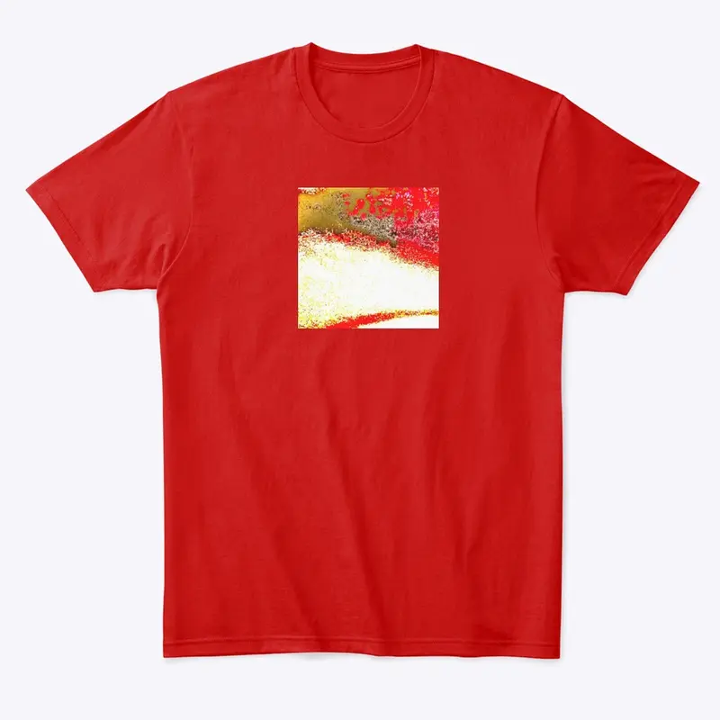 Red glitch t-shirt 