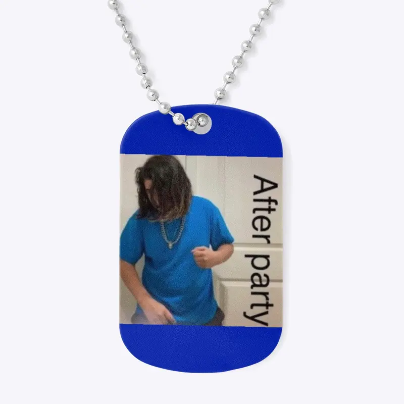 After party dog tag